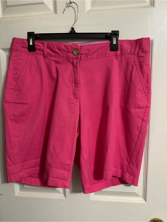 crown & ivy Pants - crown & ivy Bright Pink Chino Bermuda Shorts